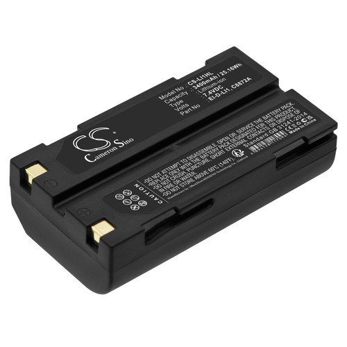 3400 mAh for APS 29518,38403,46607,52030,C8872A,EI-D-LI1