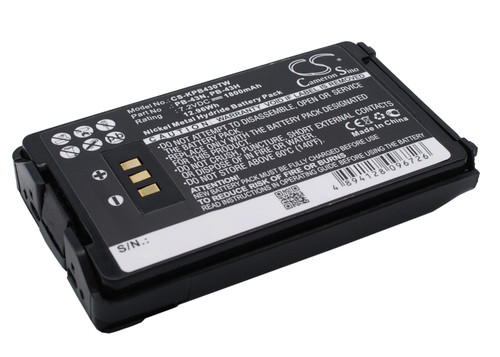 1800 mAh for Kenwood PB-43,KNB-43,PB-43H,PB-43N