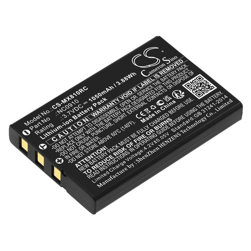 1050 mAh for URC NC0910,BATTMX880,UT-BATTMX880