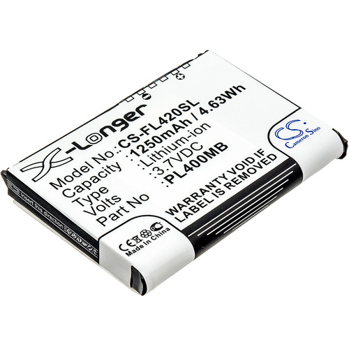 1250 mAh for Fujitsu PL400MB,PL400MD,PL500MB,10600405394,S26391-F2607-L50,S26391-K165-V562