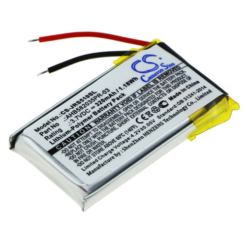 320 mAh for Jabra AHB582035PR-03
