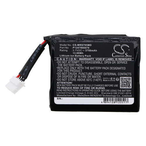 3750 mAh for Masimo 4676,23794,25950,95108,B11939,P1247900079,P1540000019,LP-PBXMASI1S2P