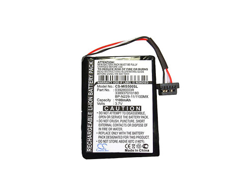 1100 mAh for Mitac 0392800DR,338937010180,BP-N229-11/1100MX