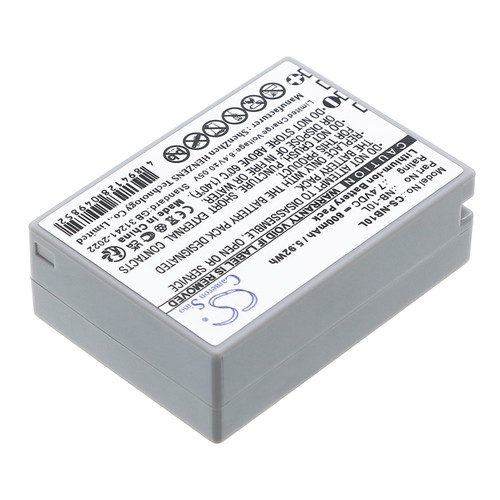 800 mAh for Canon NB-10L
