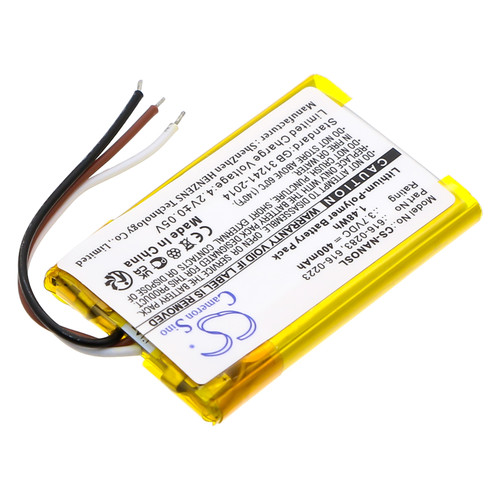 400mAh Battery for iPOD Nano 2GB, iPOD Nano 4GB, 616-0223, 616-0224, 616-0283