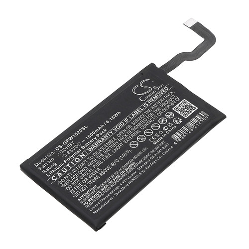 Replacement Battery for Google Pixel 9 Pro Fold, GGH2X, GC15S, GDHB7, Li-Polymer 1600mAh