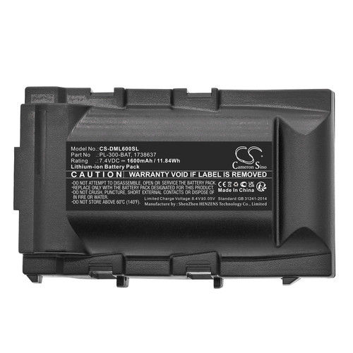 1600 mAh for 3M PL-300-BAT