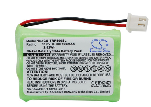 700 mAh for Tri-Tronics 1107000,1038100-D,1038100-E,1038100-G