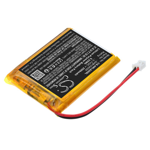 Replacement Battery for Hairmax Laserbrand 82, Li-Polymer 2500mAh