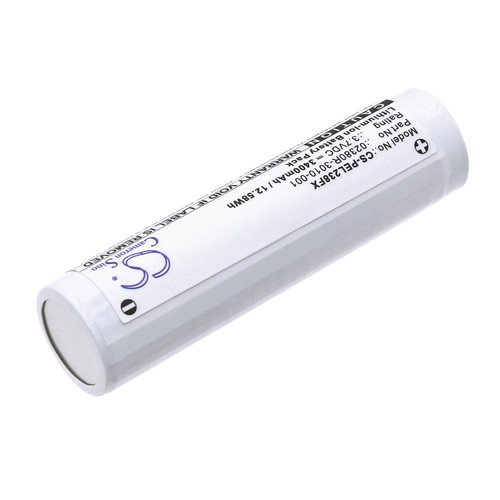 Replaces battery for Pelican 2389, 02380R-3010-001, 2780R Headlamp, 5050R Flashlight, Lithium-ion 3400mAh