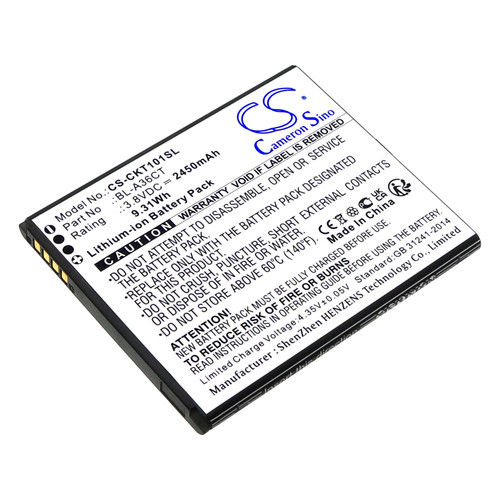 2450mAh battery for Cricket Debut Smart, SL101AE, BL-A36CT