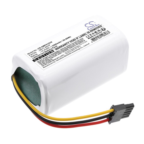 2500mAh Replaces battery for Xiaomi Mi Robot vacuum Mop 2 Lite, Mop 2 Lite, BHR5217EU