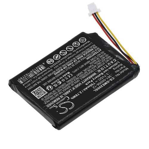 750 mAh for Garmin 361-00056-12