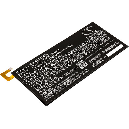 2900 mAh for LG BL-T31,EAC63398901