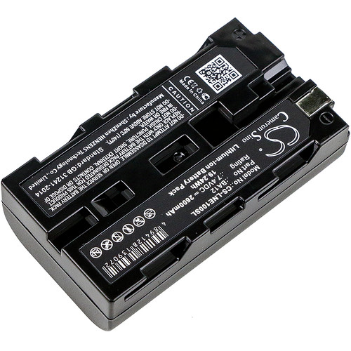 2600mAh Replacement Battery for Line 6 James Tyler Variax, JTV guitar, JTV James Tyler Variax, Shuriken, Variax Guitars, Variax Standard, 98-034-0003, BA12