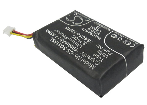 1900 mAh for SportDog SAC54-13815