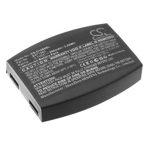 950 mAh for 3M XT-1,BAT1060,CP-SN3M