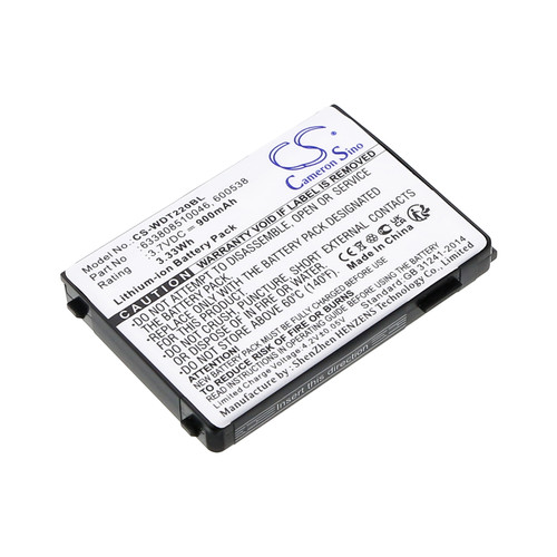 900 mAh for Datalogic 95A201004