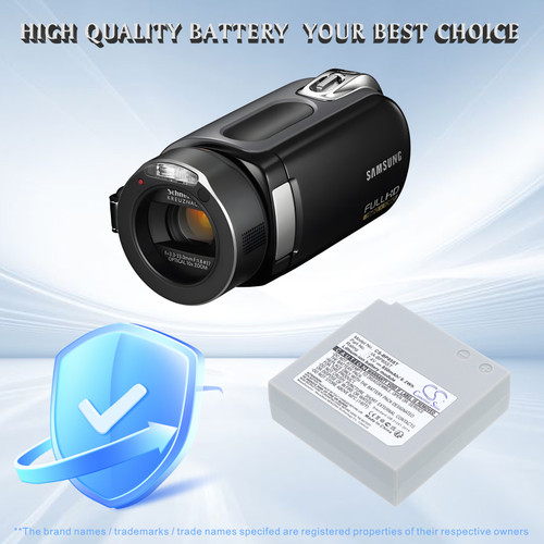 850 mAh for Samsung IA-BP85ST