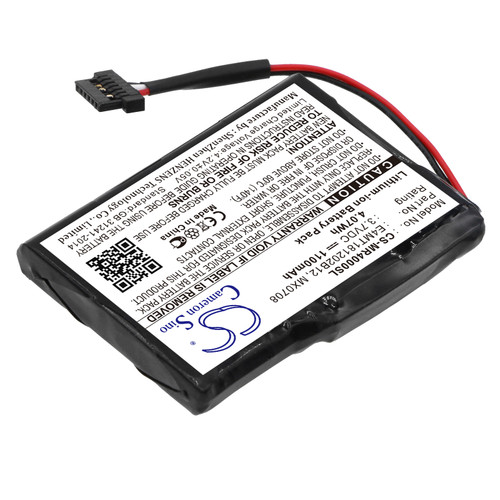 1100 mAh for Magellan MX0708,37-00030-001,E4MT181202B12
