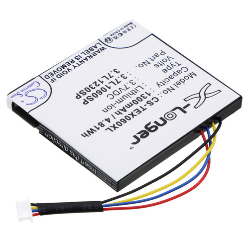 1300 mAh for Texas Instruments 3.7L1060SP,3.7L1200SP,3.7L1230SP,1815 F071D,P11P35-09N01,541383800002-G0311,541383800002-G0511