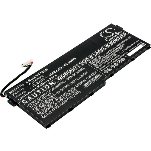 4400 mAh for Acer AC16A8N,KT.0040G.009