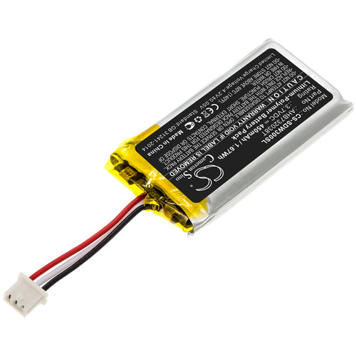450mAh Battery for Sennheiser SDW 30, SDW Pro 1, IMPACT 5033