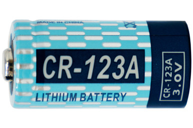 Powerizer CR123A 3 Volt Lithium Battery front view