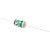 Side profile of Saft LS14250 (ER14250) 1/2 AA lithium battery