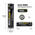 8 Bay AA / AAA LCD Battery Charger + 8 AAA 1100 mAh Acculoop-X NiMH Batteries