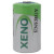 Xeno XL-050F 1/2 AA battery showing button top terminal