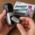 Side angle of Energizer Industrial CR2 batteries packaging