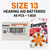 Energizer AZ13 batteries showing 6 cards of 8 pieces each