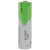 Close-up of Xeno XL-060F AA battery button top terminal