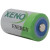 Close-up of Xeno XL-050F 1/2 AA battery button top terminal