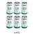 Six Saft LS33600 3.6V D lithium batteries in original packaging