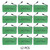 Power Portable Sub C NiMH batteries with tabs, 12-pack