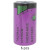 6-Pack Tadiran TL-4930/S XOL Series 3.6V D 19 Ah Lithium Batteries (LSH20 / LS33600)