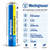 Westinghouse 3.2V  IFR14500 500mAh LiFEp04 Batteries (4 Pack)