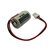 Side profile of FDK CR14250SE-AB 3V PLC battery and connector