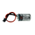 Toshiba ER3V Lithium PLC Battery with Black plug