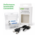 Both rechargeable C batteries connected to USB charger