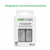 USB 9V 500mAh Li-ion rechargeable battery front view
