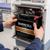 Duracell DUR12V-18 battery label and specifications close-up