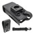Hard Leather Carry Case Belt Loop for MTP3000 Radio PMLN5885A