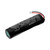 Replaces battery for Ocean Signal rescueME MOB1 3rd party for 901S-01509, Li-MnO2, 1600mAh, 6V