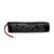 Replaces battery for Ocean Signal rescueME MOB1 3rd party for 901S-01509, Li-MnO2, 1600mAh, 6V