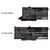 4100 mAh for Dell RJ40G,075X16