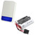4000 mAh for Visonic 2XER18505M,103-304742-2