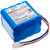 6400mAh Replacement Battery for SLE SLE6000 intensive care ventilator, Bellavista 1000 Respirator, H2B360, 300.784.000